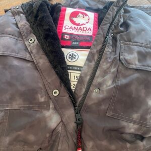 Canada Goose Dark Gray Puffer Jacket